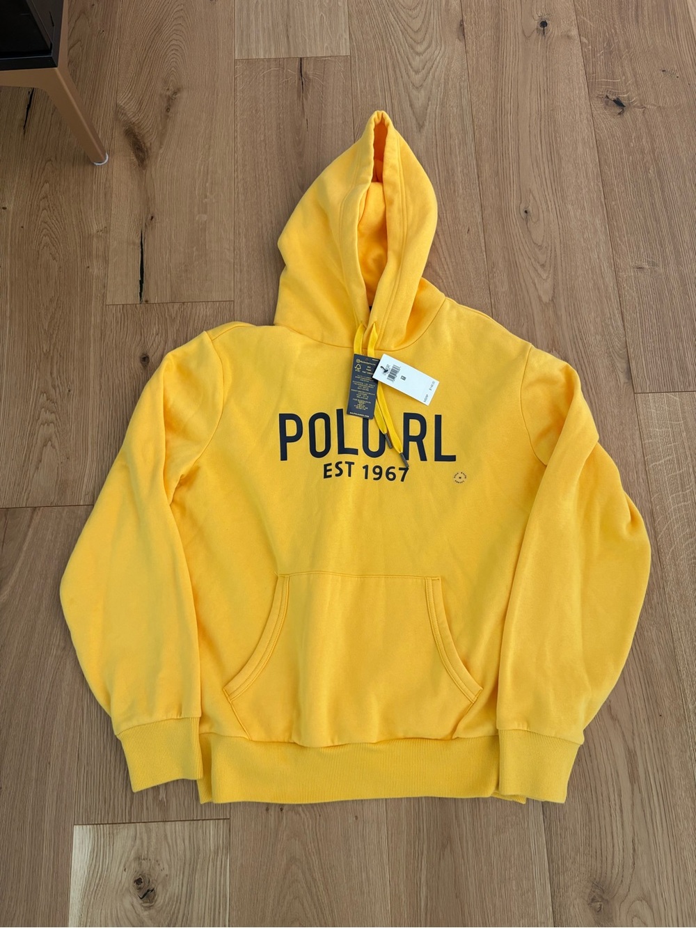 Polo Ralph Lauren Yellow Hoodie